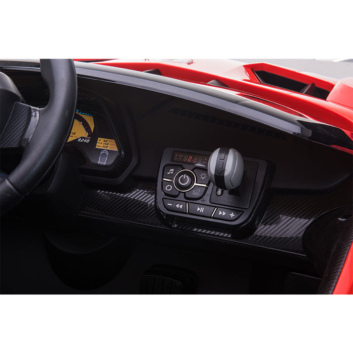 CB Lamborghini Veneno Double seats Ride On - Red (MARKHAM STORE PICKUP ONLY)