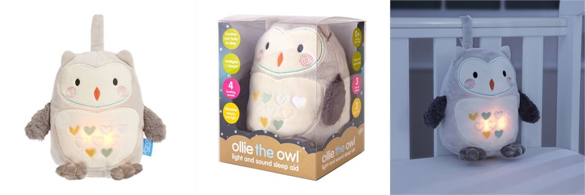 Gro Ollie the Owl Light and Sound Sleep Aid AKC0030