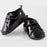Pre-Walker Black Shoes with Velcro & Lace 5115-1