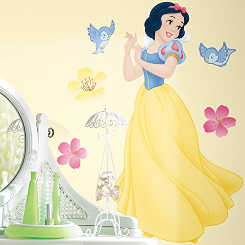RoomMates Snow White Giant Wall Decal with Gems