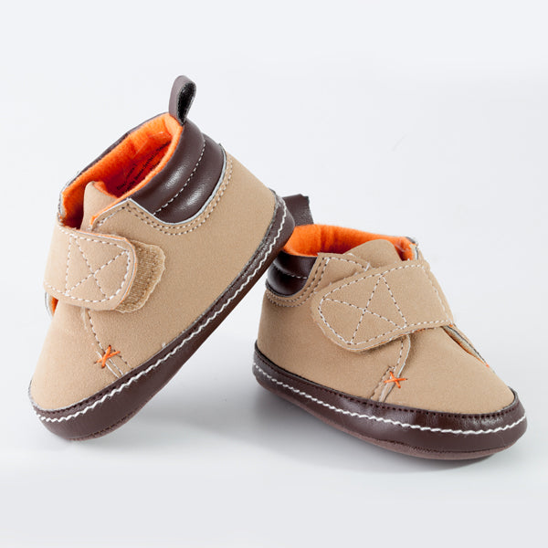 Tendertoes Boys Camel Shoes with Velcro 5287