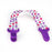 Petite Creations Bib Saver Purple Dots BS003