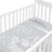 Kushies Crib Percale Dream Crib Sheet - Bunny Grey (S730-211)