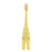 Dr. Brown's Infant-To-Toddler Toothbrush Giraffe - Yellow HG060-CA-P4