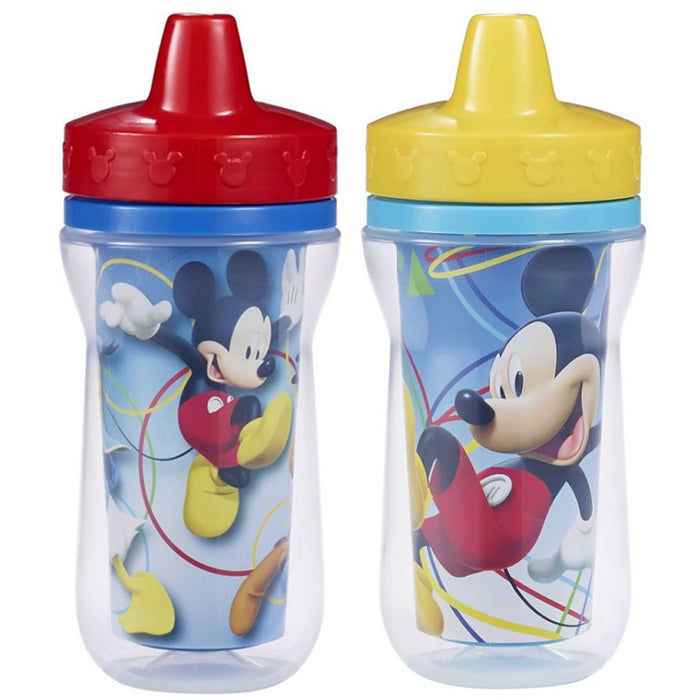 The First Years Mickey Mouse Insulated Sippy Cups 2 Pack