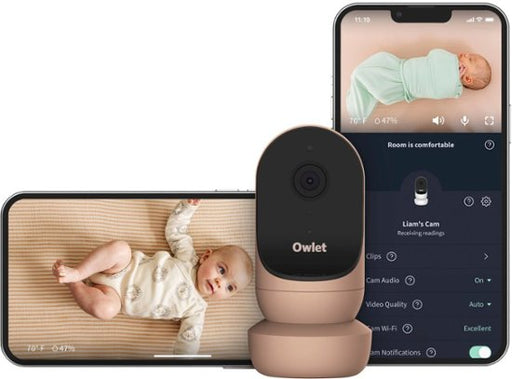 Owlet Cam 2 Smart HD Video Baby Monitor - Dusty Rose