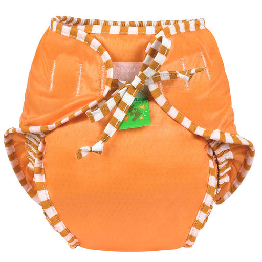 Kushies Swimsuit Diaper - Orange Small