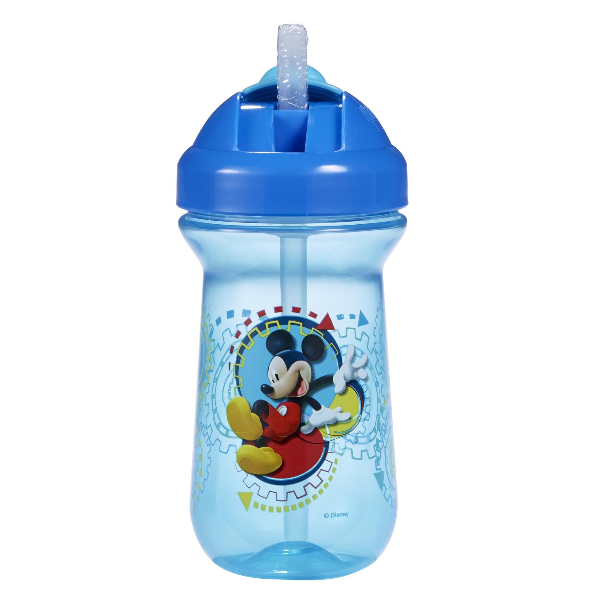 The First Years 10 oz Disney Cars Flip Top Straw Cup