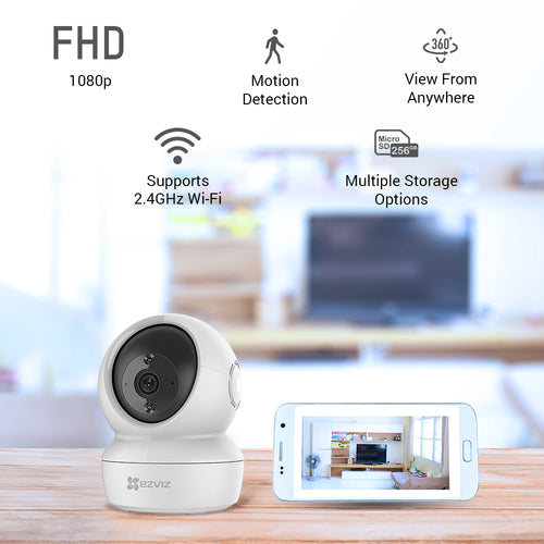 Ezviz C6N 4MP - Smart Wi-Fi Pan & Tilt Camera
