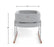 Monte Rockwell Bassinet - Chrome (QUICK SHIP EDITION - LEAD TIME USUALLY IN 2 WEEKS)