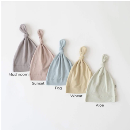 Kyte Baby Knotted Cap - Fog