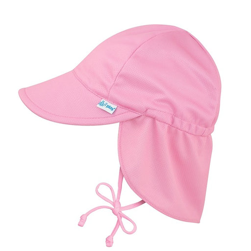 I play by Green Sprouts Breathable Flap Hat Light Pink