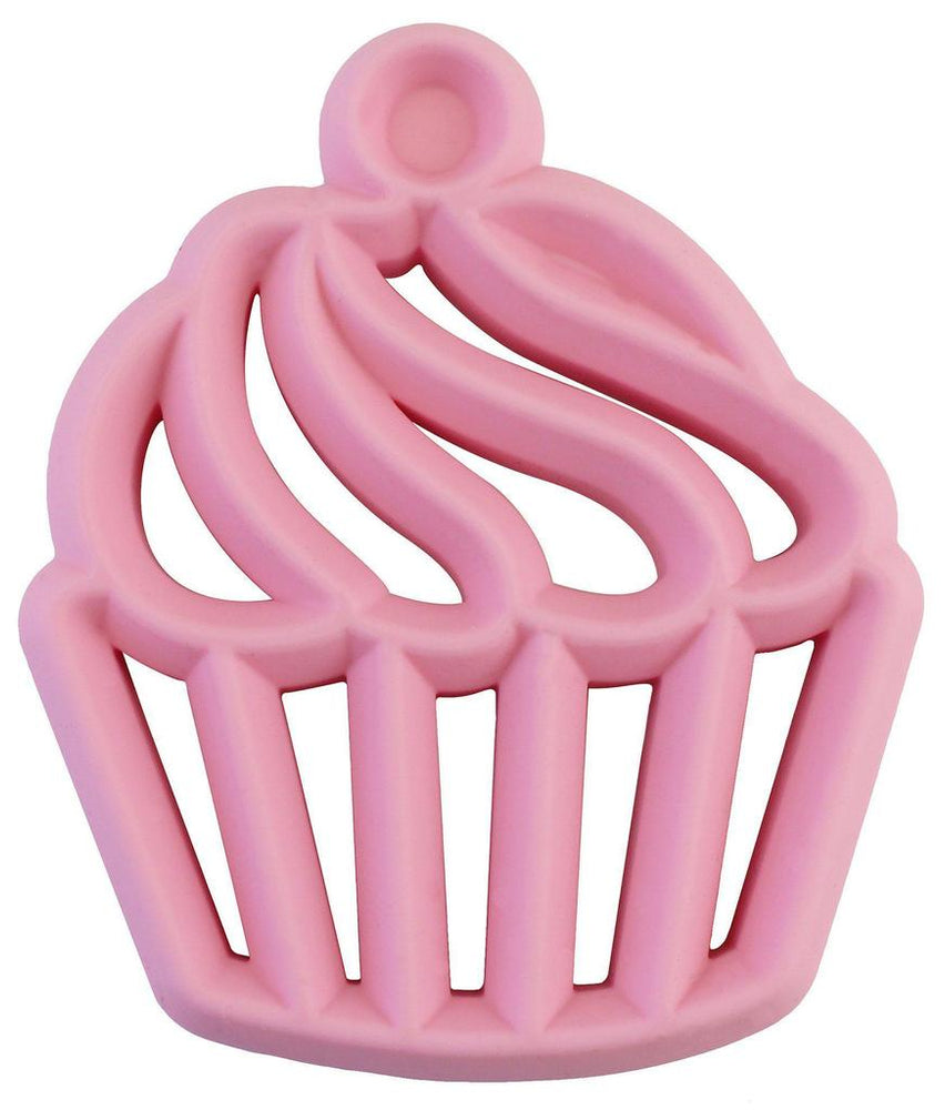 Itzy Ritzy Silicone Baby Teether - Cupcake
