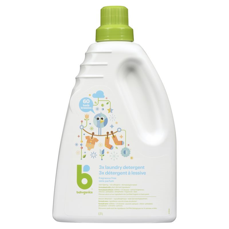 Babyganics Laundry Detergent FF 1.77L 126400