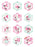 Disney Baby Minnie Mouse Milestone Stickers Flowers 79715