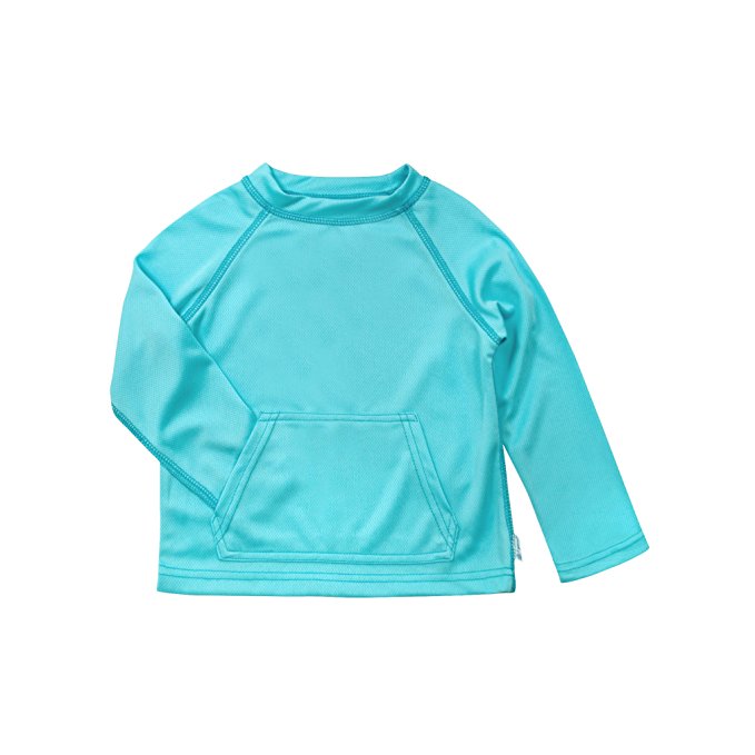 I Play by Green Sprouts Breatheasy Sun Protection Shirt Aqua
