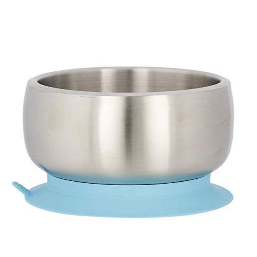 Avanchy Stainless Suction Steel Baby Bowl Blue