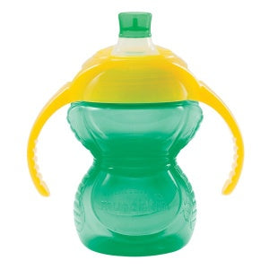 Munchkin Click Lock Soft Spout 7oz Trainer Cup - Green/Yellow