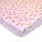Heavenly Soft Chenille Playard Sheet - Pink/Gold Feather