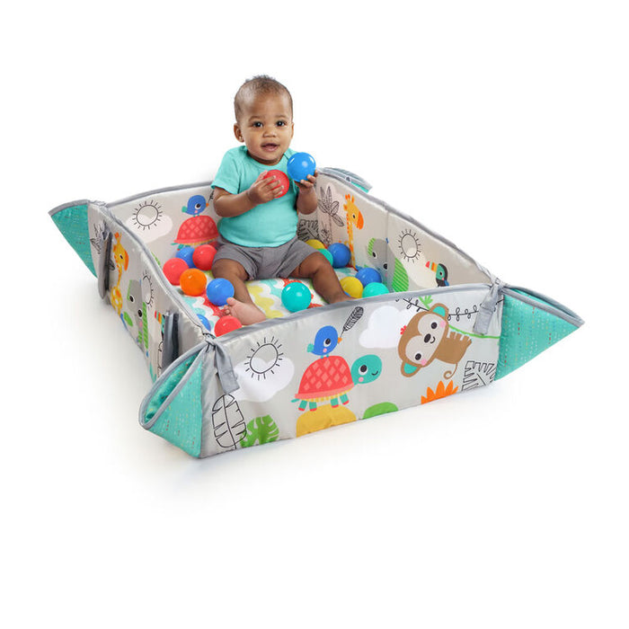 Bright Starts 5-in-1 Your Way Ball Play Activity Gym & Ball Pit - Totally Tropical (12624)