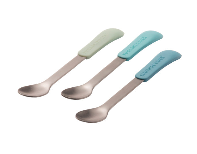 Sugarbooger Lil Bitty Spoon Baby Blue 3pk - A1361