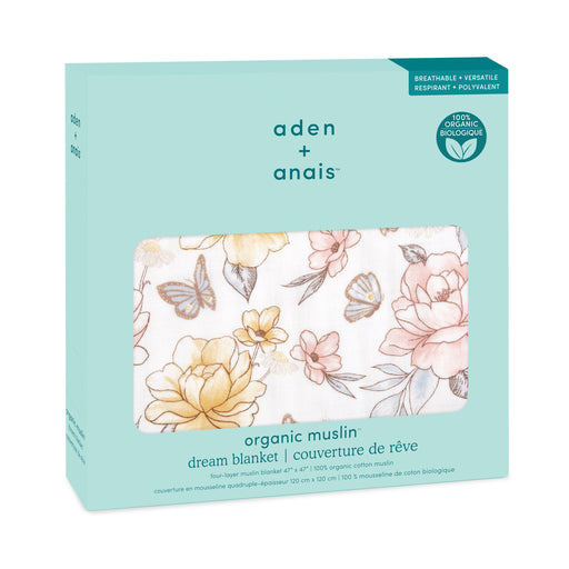 Aden Organic Muslin Dream Blanket - Earthly