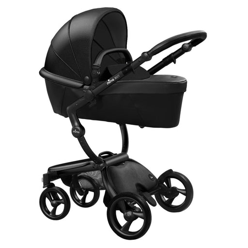 Mima Xari Stroller Black Chassis with Black Seat - Black Starter Pack Starter Pack