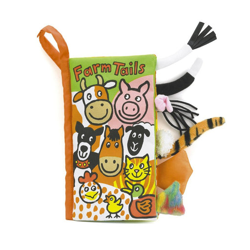 Jellycat Soft Cloth Baby Books - Farm Tails