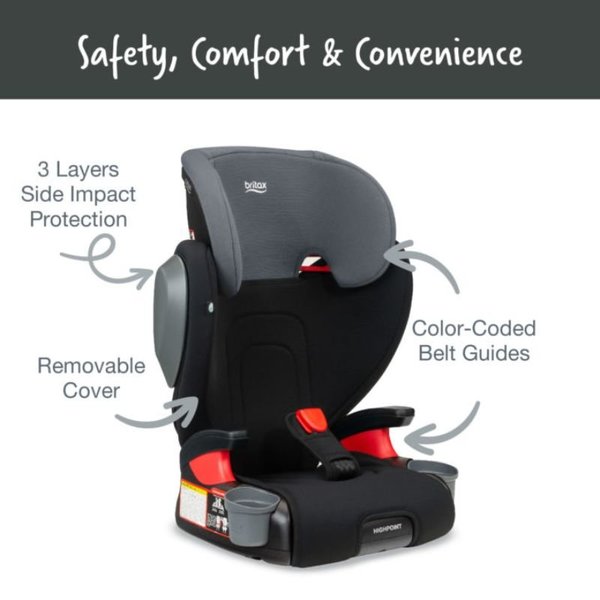 Britax Highpoint Booster Seat - Black Ombre