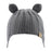 Bedford Knitted Beanie w/ Ear Cover Grey
