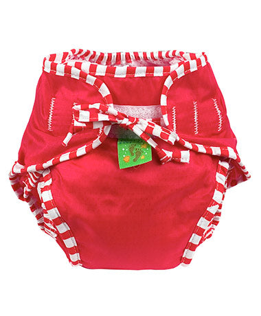 Kushies Swimsuit Diaper Medium - Red