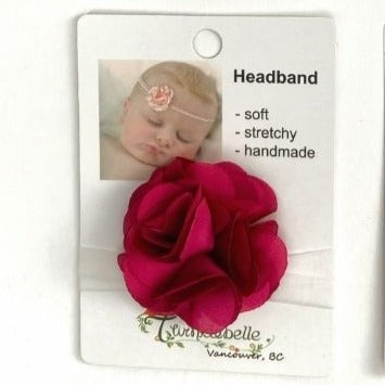Twinklebelle Skinny Baby Girl Headband – Pink