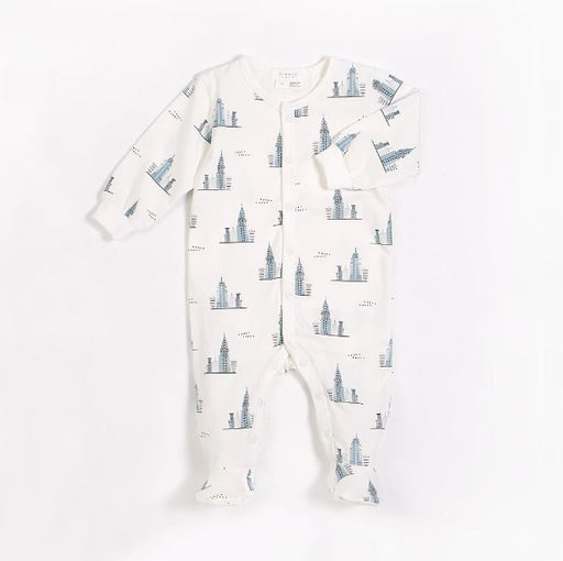Firsts by Petitlem Sleepsuit with Organic Cotton - Empire State
