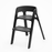 Stokke Steps Chair Black Legs with Black Seat 577200