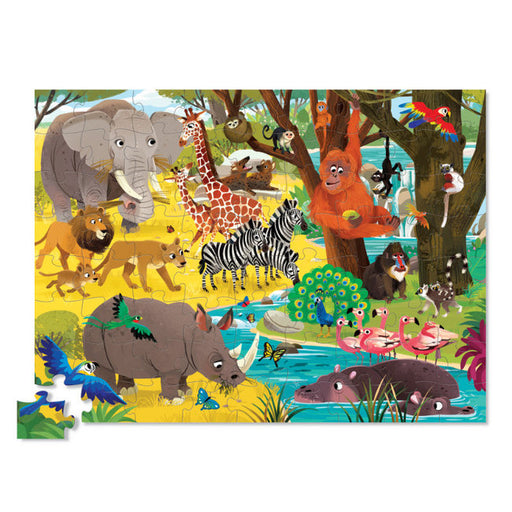Crocodile Creek Puzzle 72pcs - Wild Safari