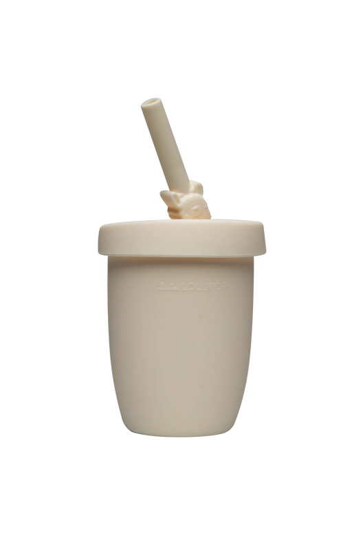 Loulou Lollipop Born To Be Wild Kids Cup with Straw - Llama