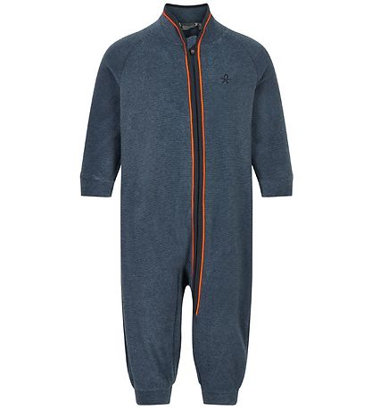 Color Kids Fleece Suit Jacket - Dark Blue (740330-7700)