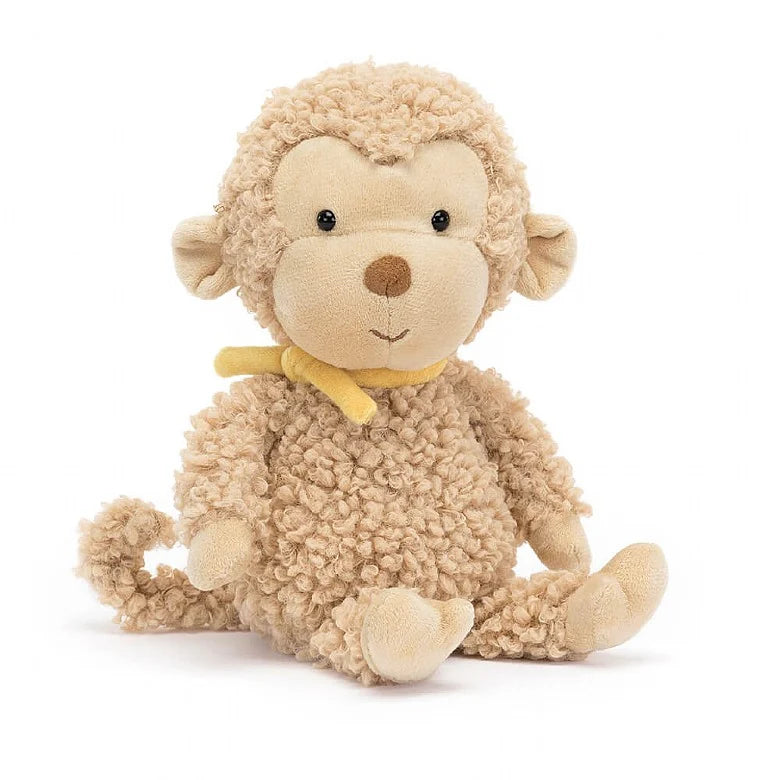 Jellycat Fuzzkin Monkey CanaBee Baby