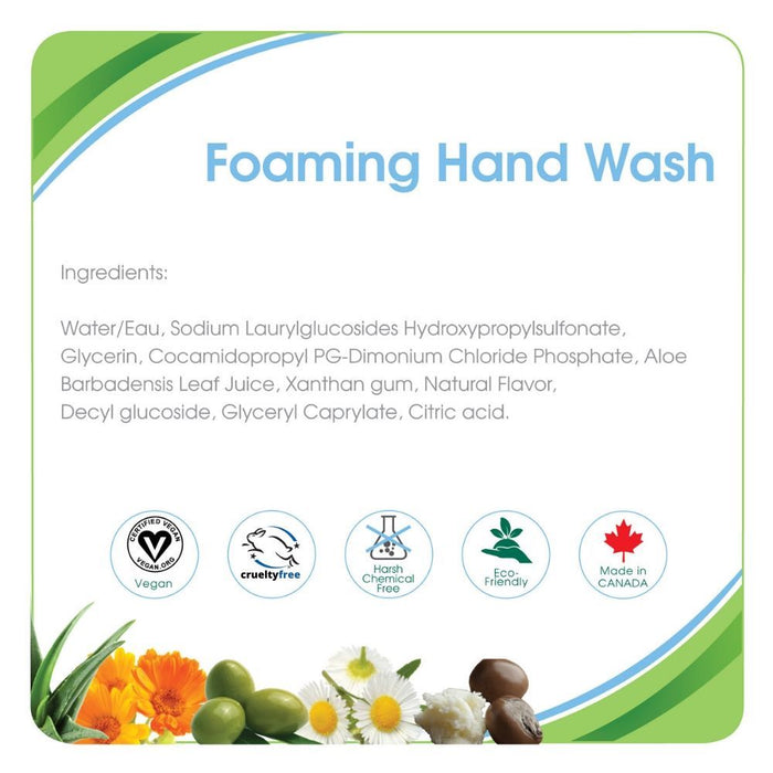 Aleva Naturals Foaming Hand Wash Water Lily 300ml