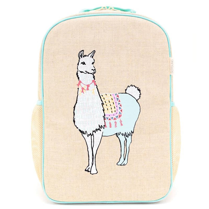 So Young Grade School Backpack - Groovy Llama (GB-GRLL-RU)