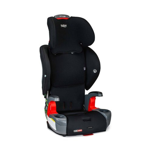 Britax Grow With You ClickTight harness-2-booster car seat - Black Contour Safewash