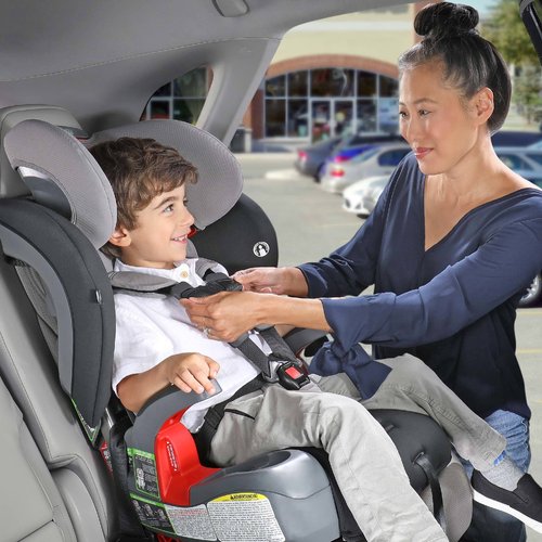 Britax Grow With You ClickTight Plus Harness-2-Booster Car Seat - Black Ombre Safewash
