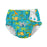 I Play by Green Sprouts Ruffle Snap Swimsuit Diaper Aqua Jungle