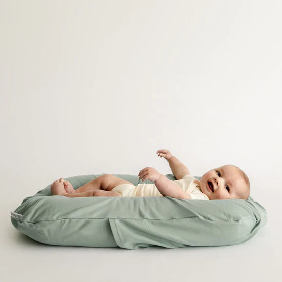 Snuggle Me Infant Lounger Cover - Slate