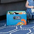 JJ Cole Storage Box in Kids' Patterns (6.5"h x 11"w x 11"d) - Dino
