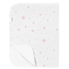 Kushies Deluxe Change Pad Pink Scribble Stars P210-604