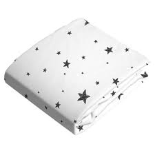 Kushies Portable Playpen Sheet Scribble Stars (S345-609)