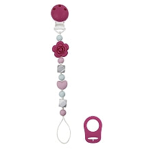 Kushies Silibeads Silicone Pacifier Clip Flower (PC17-FLO)