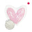 Perlim Pin Pin Small Stuffy Cushion Heart L0317 COEUR