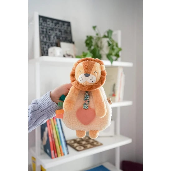 Itzy Ritzy Lovey Plush Teether Toy - Lion